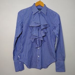 Ralph Lauren Women's Sz 8 Button Up Shirt